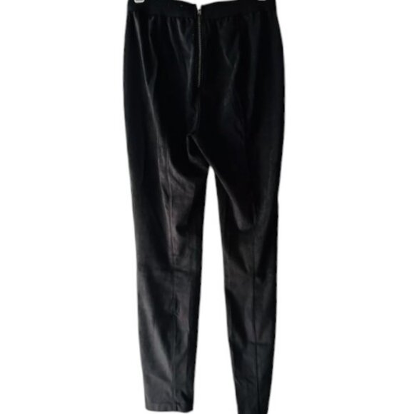 J. Crew black faux suede pants size 00 - Picture 2 of 4